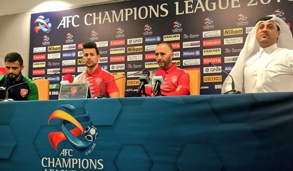 سرمربی الدحیل: بازی با تیم‌های ایرانی نفس گیر است