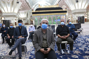 تجدید میثاق سرپرست و کارکنان موسسه تنظیم و نشر آثار امام خمینی(س) با آرمان های بنیانگذار جمهوری اسلامی