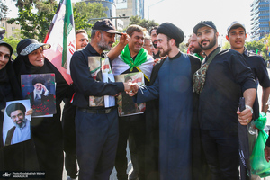 مراسم تشییع پیکر مطهر رهبر شهید انقلاب در تهران -5