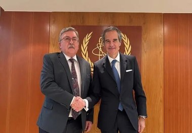 رایزنی نماینده روسیه در آژانس با گروسی درباره برنامه هسته‌ای ایران + عکس