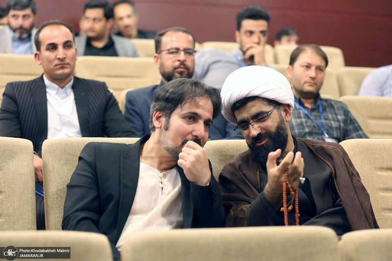 دیدار رئیس و کارکنان موسسه‎ تنظیم و نشر آثار امام خمینی با سید حسن خمینی