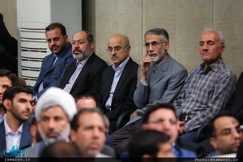 دیدار جمعی از استادان، نخبگان و پژوهشگران دانشگاه‌ها با رهبر معظم انقلاب