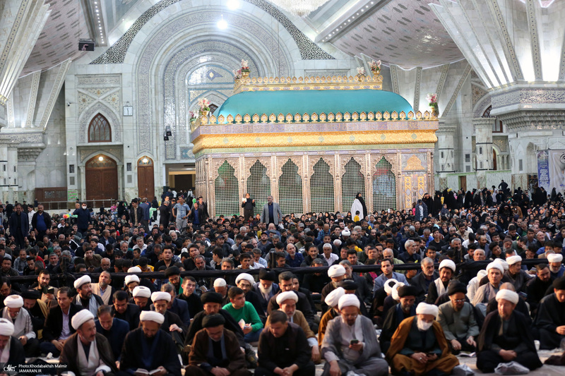 احیای شب بیست و سوم ماه مبارک رمضان در حرم مطهر امام خمینی (س)