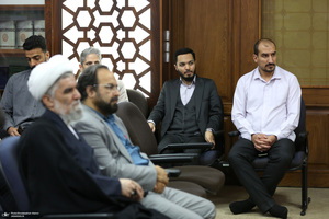 دیدار نوروزی رئیس موسسه تنظیم و نشر آثار امام خمینی (س) با کارکنان این موسسه