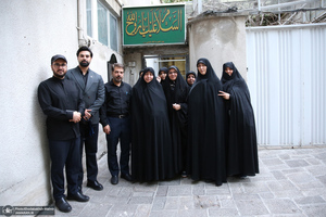 مراسم عزاداری هیئت «حسین جانم» در حسینیه جماران