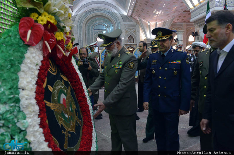 تجدید میثاق فرماندهان و کارکنان ارتش با آرمان‌های حضرت امام(س) 