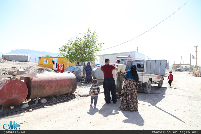 عید نوروز در روستای زلزله زده سراب ذهاب 