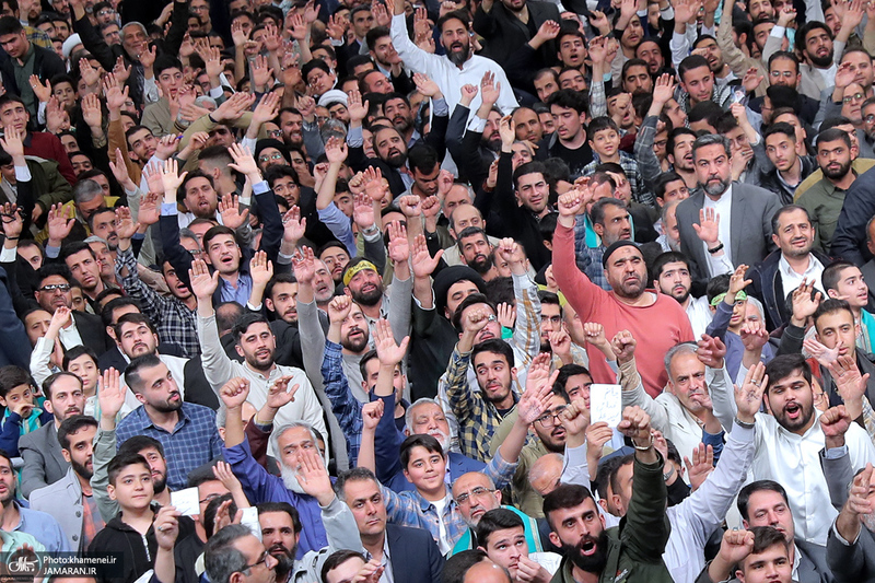 سخنرانی نوروزی رهبر معظم انقلاب در جمع اقشار مختلف مردم