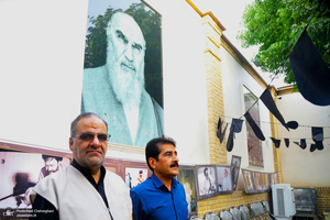 حال و هوای بیت حضرت امام خمینی (س) در قم در روز 14 خرداد‎