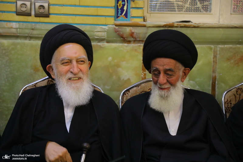 مراسم بزرگداشت همسر مرحوم آیت الله سید حسن طاهری خرم آبادی 