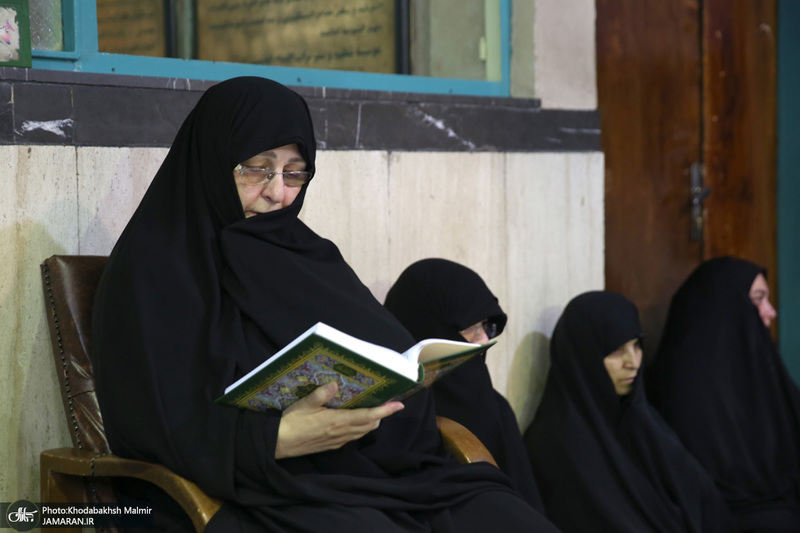 مراسم وداع با پیکر آیت الله حسن صانعی (ره) در جماران