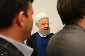 دیدار نوروزی سیاسیون با حسن روحانی