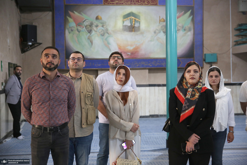 بازدید جمعی از دیپلماتهای جوان وزارت خارجه جمهوری ارمنستان از جماران