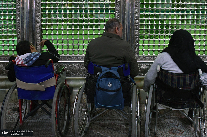 تجدید میثاق افراد دارای معلولیت و خدمتگزارن آنان با آرمان حضرت امام خمینی (س)