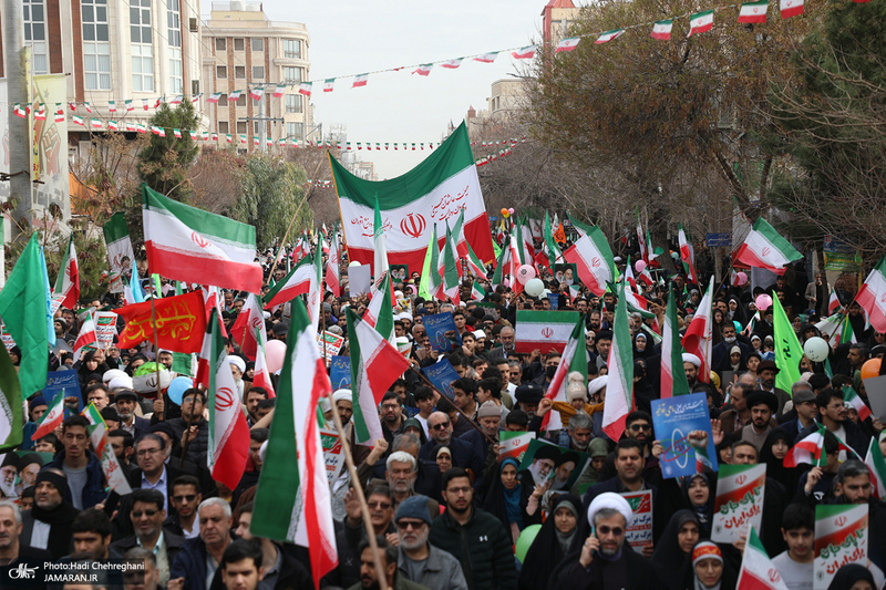 راهپیمایی 22 بهمن در قم