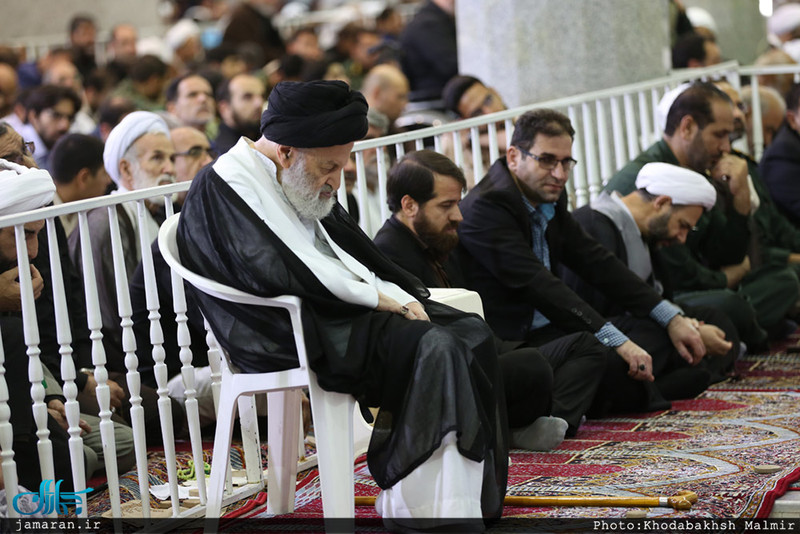 حضور سید حسن خمینی در نماز جمعه قم