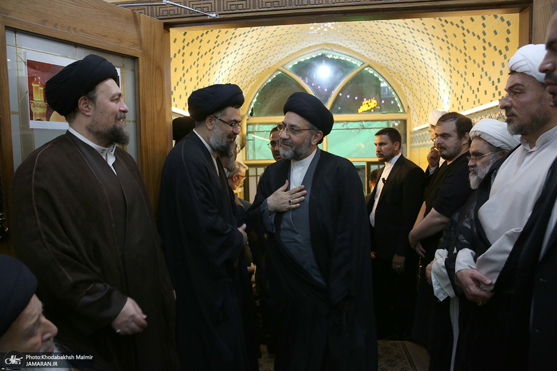 مراسم ختم همسر شهید آیت الله سید مصطفی خمینی (ره) -2