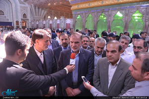 تجدید میثاق کارکنان معاونت امور تعاون وزارت کار با آرمان های حضرت امام(س) 