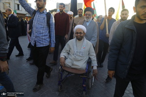 تجمع مردمی در حمایت از کودکان و زنان غزه در قم