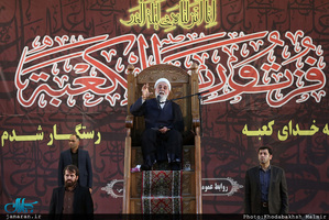 مراسم احیاء شب بیست و یکم ماه مبارک رمضان درحرم مطهر امام خمینی (س) /2