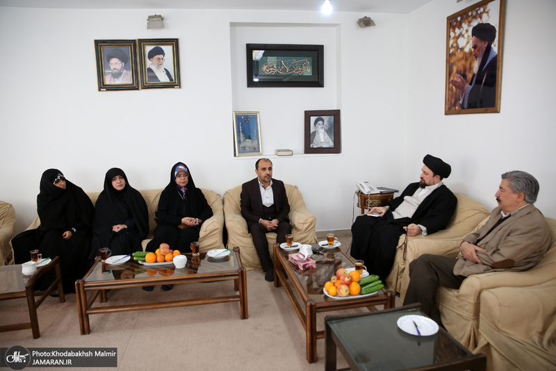 دیدار جمعی از هیئت موسس حزب راه ملت با سید حسن خمینی
