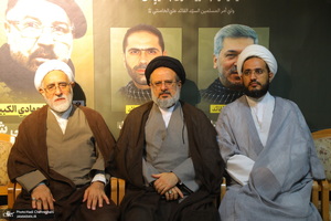 مراسم عزاداری شهادت سید حسن نصرالله (ره) در قم‎