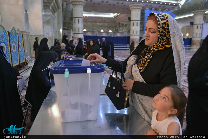 انتخابات ریاست جمهوری و پنجمین دوره‌ی انتخابات شوراهای اسلامی-حرم مطهر امام خمینی(س)