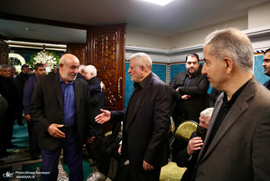 مراسم ختم برادر مرحوم آیت الله هاشمی رفسنجانی (ره)