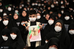 مراسم عزاداری شام شهادت حضرت فاطمه‌ زهرا (س) در حسینیه امام خمینی