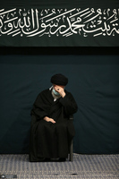 مراسم عزاداری شب شهادت حضرت ‌زهرا (س) در حسینیه امام خمینی