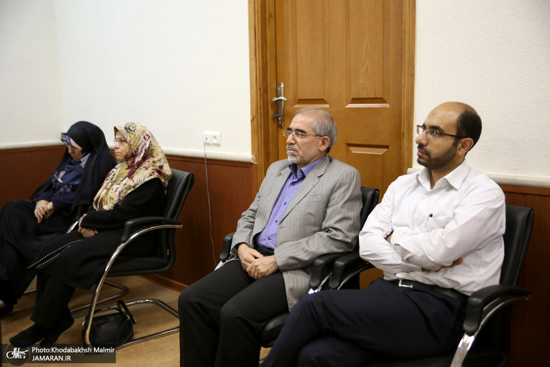 دیدار شورای مرکزی انجمن اسلامی فارغ التحصیلان دانشکده فنی دانشگاه تهران با سید حسن خمینی