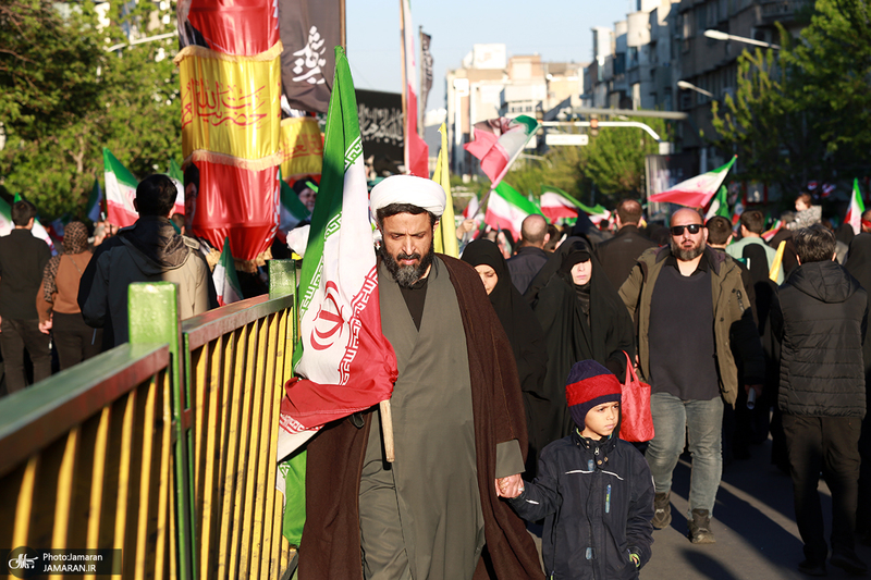 مراسم چهلمین روز شهادت رهبر شهید انقلاب -5