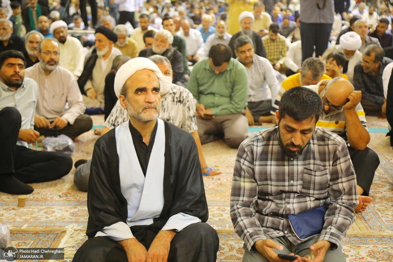 مراسم بزرگداشت امام راحل و قیام خونین 15خرداد در حرم حضرت معصومه (س)‎‎