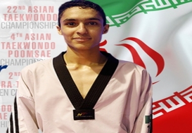 تکواندوکار گیلانی نایب قهرمان جهان شد