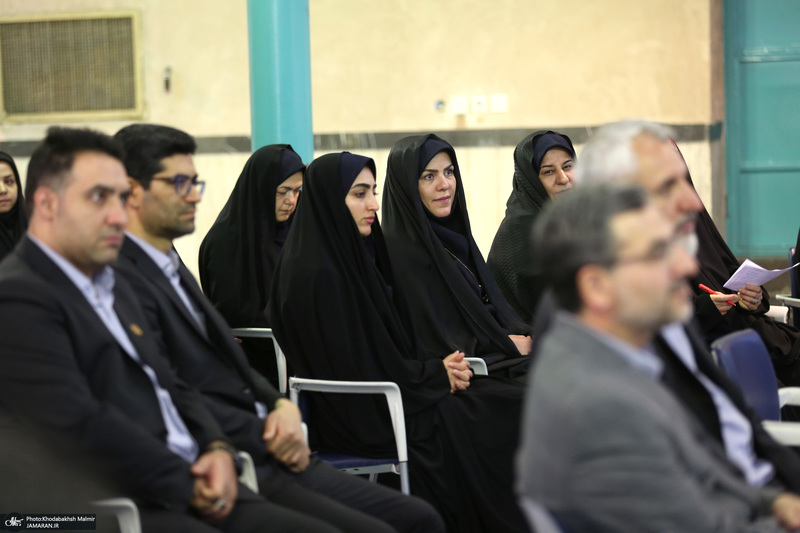 مراسم روز بزرگداشت معلم در حسینیه جماران