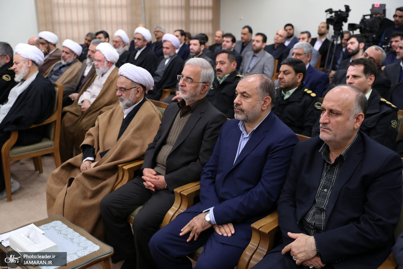 دیدار جمعی از دست‌اندرکاران و کارگزاران حج کشورمان با رهبر معظم انقلاب