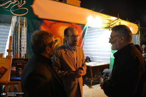 مراسم افتتاح دهمین نمایشگاه قرآن و عترت استان قم در مجتمع فرهنگی یادگار امام‎