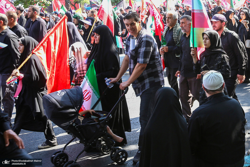 مراسم تشییع پیکر مطهر رهبر شهید انقلاب در تهران -6