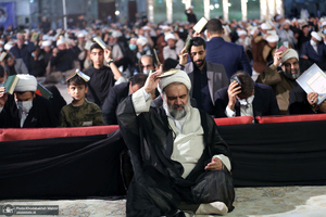 مراسم احیای شب بیست و سوم ماه رمضان در حرم مطهر امام خمینی (س)