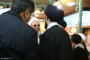 مراسم ختم مرحوم حجت الاسلام و المسلمین صالحی منش در حسینیه جماران
