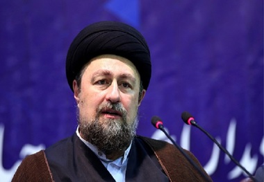 Seyyed Hassan Khomeini says Master of Persian miniature painting Mahmoud Farshchian combined Iranian, Islamic symbols and values