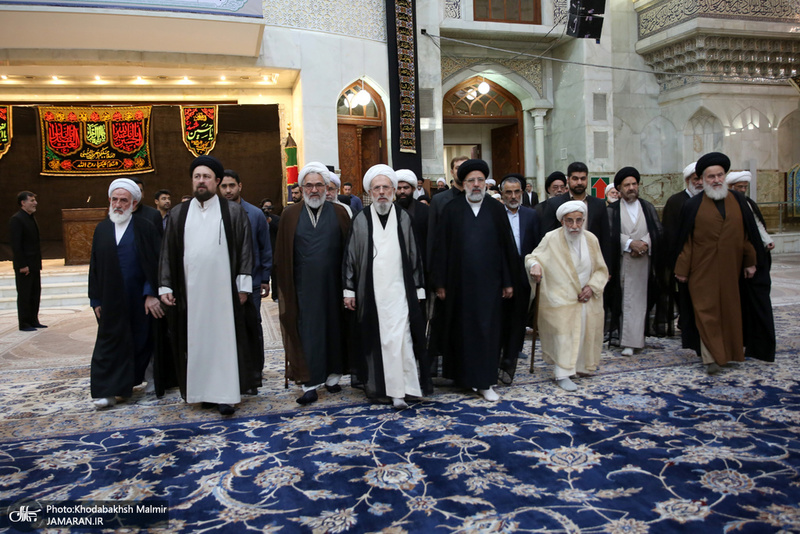 تجدید میثاق هیأت رئیسه و اعضای مجلس خبرگان رهبری با آرمان های امام خمینی(س)