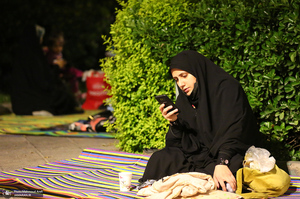 مراسم احیای شب بیست و سوم ماه رمضان در دانشگاه تهران