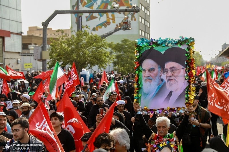 مراسم تشییع پیکر مطهر رهبر شهید انقلاب در تهران