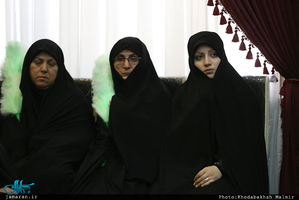 دیدار خادمین حرم‎ مطهر امام خمینی(س) با سید حسن خمینی