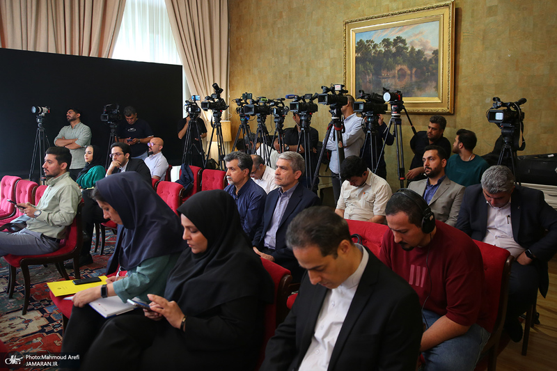 نشست خبری سعید خطیب زاده با موضوع مجمع گفتگوی تهران