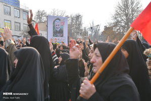 راهپیمایی مردم سراسر کشور در محکومیت ترور سردار قاسم سلیمانی 