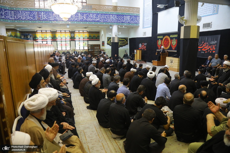 مراسم چهلمین روز درگذشت حاجیه خانم صدیقه بروجردی مادر شهید عیسی بروجردی