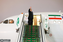 پزشکیان عشق‌آباد را به مقصد تهران ترک کرد