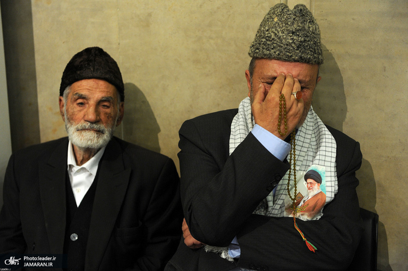 دیدار جمعی از خانواده‌های شهدای دفاع مقدس و مدافع حرم با رهبر معظم انقلاب